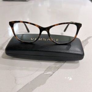 Versace tortoise frames